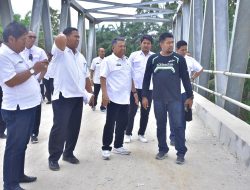 Penghubung Kecamatan Bandar Pusaka-Sekerak, Dulu Getek Kini Jembatan