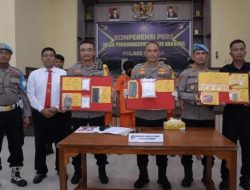 Polres Langsa Ungkap Tiga Kasus Sabu Seberat 965,56 Gram, Libatkan 4 Pelaku