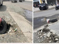 Akhirnya Lubang Jalan Ulee Kareng Diperbaiki, Terima Kasih Pak Wali