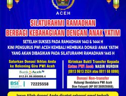 PWI Aceh Buka Donasi Santunan Yatim untuk Kalangan Internal dan Umum