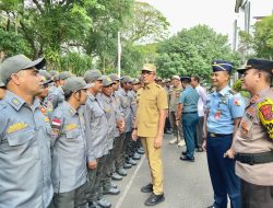 Sabang Kerahkan 500 Personel Linmas Amankan Pemilu 2024