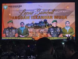 Malam Lepas Sambut Pangdam IM Berlangsung Meriah