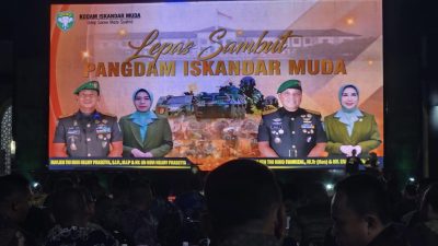 Malam Lepas Sambut Pangdam IM Berlangsung Meriah