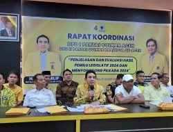 Partai Golkar Aceh  Start Pilkada 2024