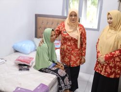 Ketua TP PKK Aceh Datang, Gubuk Nek Salamah Berubah Jadi Rumah Permanen