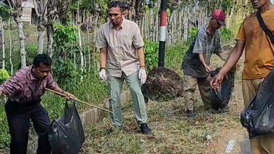 Jelang Libur Lebaran, Pj Wali Kota Sabang Pimpin Aksi Bersih-bersih