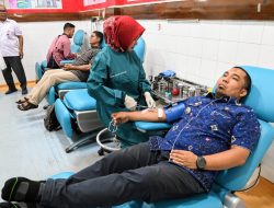 Dipimpin Pj Bupati Iswanto, Terkumpul Darah 83 Kantong pada Aksi Donor Memperingati HUT Ke-40 Kota Jantho