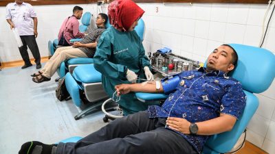 Dipimpin Pj Bupati Iswanto, Terkumpul Darah 83 Kantong pada Aksi Donor Memperingati HUT Ke-40 Kota Jantho