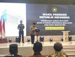 Gedung BSI Aceh Sangat Megah, Wapres: Bank Syariah Tak Harus Kumuh