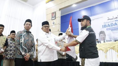 JCH Kloter 1 Aceh Dilepas Pj Gubernur, “Selamat Jalan Tamu Allah”