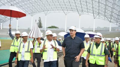 Tinjau Venue PON, Menpora Nyatakan Usulan Penambahan Dana oleh Gubernur Aceh Sudah Diterima 