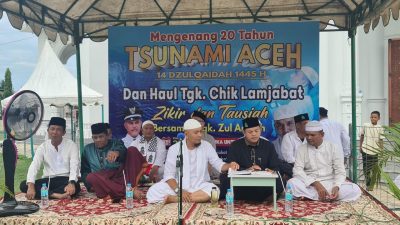 Didasari Kalender Hijriah, Warga Lamjabat Peringati 20 Tahun Bencana Gempa dan Tsunami