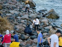 Gandeng ASN Pemko Sabang, IKAPTK Bersihkan Sampah di Sabang Fair