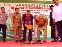 PT APMN Bangun Rumah Sakit Terbesar di Aceh, Pj Gubernur Letakkan Batu Pertama