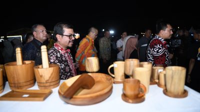 Blangpadang Jadi Arena Pemeran UMKM, Ada Juga Pentas Musik