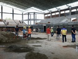 Asisten II Lihat Pengerjaan Venue PON di Pidie, Ini Penegasan ke Rekanan