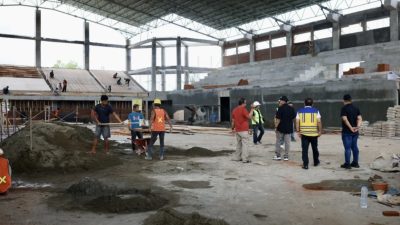 Asisten II Lihat Pengerjaan Venue PON di Pidie, Ini Penegasan ke Rekanan