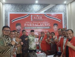 Maju sebagai Calon Bupati Nagan Raya, Sekretaris Tim Kampanye Prabowo-Gibran Mendaftar ke Partai Aceh