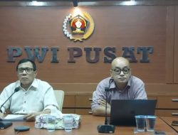 PWI Pusat Umumkan Resuffle Kepengurusan, Iqbal Irsyad Jadi Sekjen