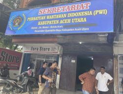 PWI Aceh Utara Miliki Kantor Baru, Ini Lokasinya