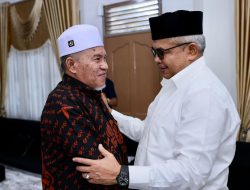 Pj Gubernur Silaturahmi ke Kediaman Ulama Karismatik Aceh