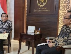 Mensesneg Dukung Program PWI Pusat, Termasuk  Wujudkan Graha Pers Pancasila