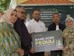 Bustami Gubernur Pertama Kunjungi Rumah Singgah, Bantu Anak Kanker dan Thalassemia