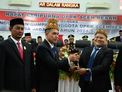 Duet PAN dan PA Jadi Pimpinan Sementara DPRK Aceh Besar