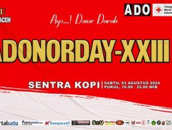 Adonorday Kembali Gelar Aksi Donor Darah