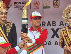 Api PON XXI Disambut Meriah di Banda Aceh