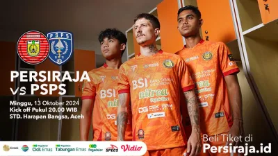 Penjualan Tiket Laga Persiraja-PSPS Dipastikan hanya via Online