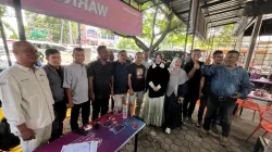 Silaturahmi dengan Wartawan, Illiza Janji Lanjutkan Program Beasiswa dan Pembebasan Pajak Usaha