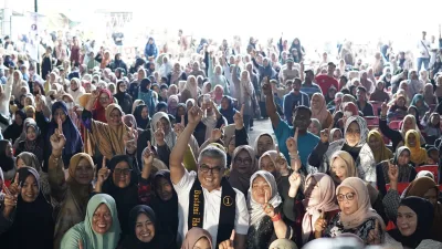 Temu Relawan di Lhokseumawe, Bustami Ingatkan Kesejahteraan untuk Semua, bukan Kelompok