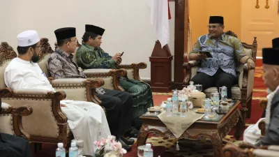 Pj Gubernur Aceh dan MPU Bahas Penangkalan Aliran Sesat