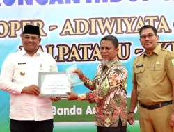 Selamat, Pelopor Perlindungan Lingkungan Mendapat Penghargaan Pemerintah Aceh