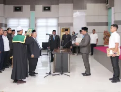 Lantik Irfani jadi Pj Sekda Sabang, Ini Harapan Pj Wali Kota