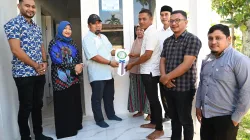 Lagi, Bupati Iswanto Serahkan Rumah Bantuan untuk Warga Aceh Besar