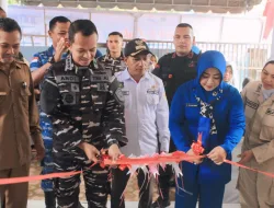 Danlanal Lhokseumawe Resmikan Desa Bangka Jaya sebagai Kampung Bahari Nusantara