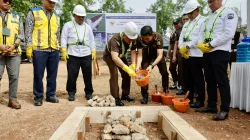 Plt Sekda Aceh Groundbreaking Pembangunan Rumah Susun Kejaksaan Tinggi Aceh