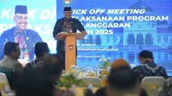 Kick-Off Meeting Program dan Anggaran 2025 Lingkup Ditjen Bina Adwil Dibuka di Aceh