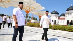 Rehab Selesai, 6 Payung dan Lantai Masjid Raya Baiturrahman Diresmikan