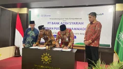 Bank Aceh dan Muhammadiyah Teken MoU Layanan Keuangan Perbankan