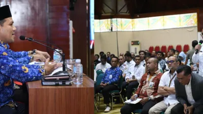 Wagub Aceh di Depan Petinggi BUMD-BUMN: Lapor Jika Ada yang Mempersulit Administrasi!