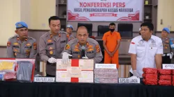 Polres Langsa Ringkus Pengedar Sabu Bersama 12 Kg Barang Bukti